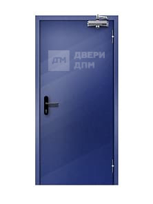 Однопольная противопожарная дверь ДПМ-01 EI-60 глухая без порога