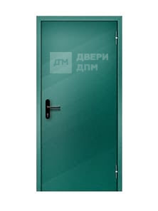 Противопожарная дверь ДПМ-01 2-го типа однопольная глухая герметичная